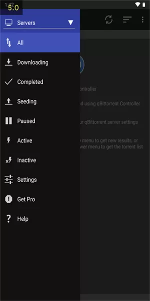 qbittorrent手机汉化版图1