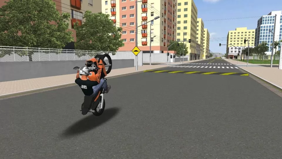 摩托平衡3D(Moto Wheelie 3D)图1