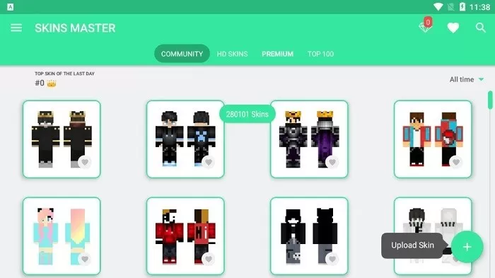 我的世界皮肤大师(SKINS MASTER for Minecraft)下载游戏最新版图1