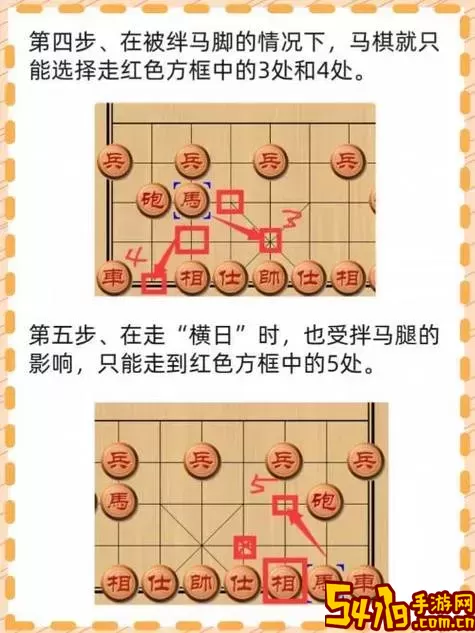 象棋马脚怎么判定