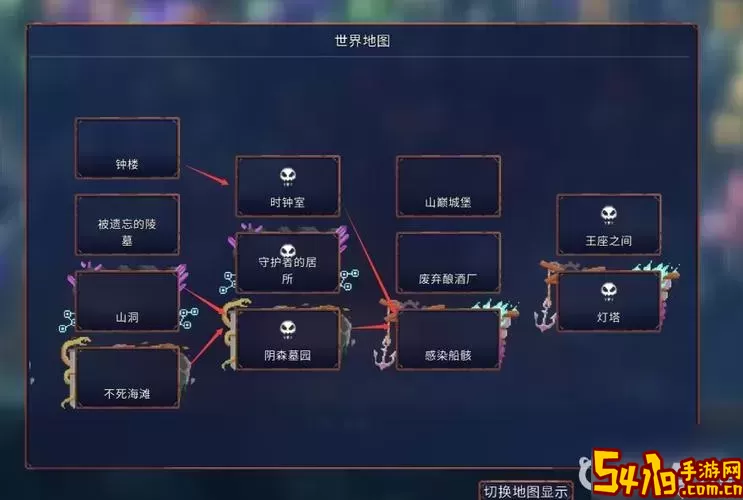 重生细胞恶魔城路线流程图