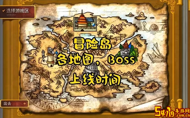 Boss地图