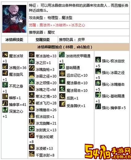 100级版本冰结师加点图3