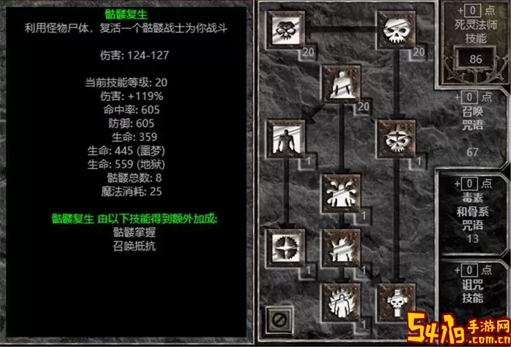 暗黑破坏神2：新手死灵法师纯召唤加点全攻略图1