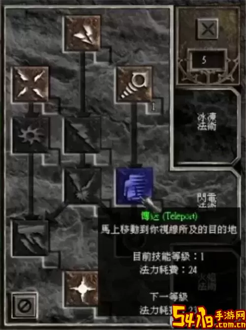 暗黑2冰火法师技能加点图2