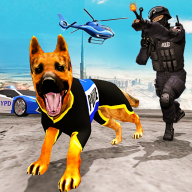 Police Dog Chase Simulator